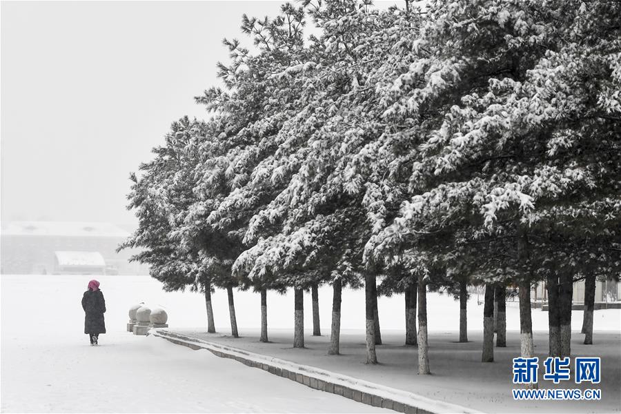 （環境）（1）吉林長春：春分時節雪紛紛
