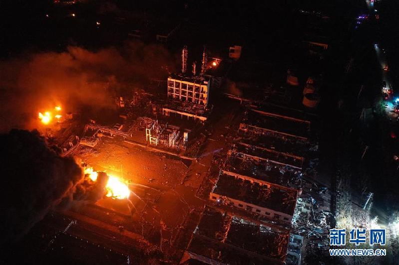 （鏡觀中國·新華社國內新聞照片一周精選）（1）“3·21”響水爆炸事故死亡人數上升至64人