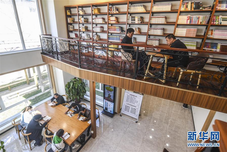 (文化)(1)河北永清:村民自建農家書屋