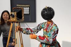 （圖文互動）（1）香港巴塞爾藝術(shù)展創(chuàng)紀錄吸引8.8萬名訪客