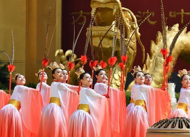 （圖文互動）（2）己亥年黃帝故里拜祖大典在河南鄭州舉行