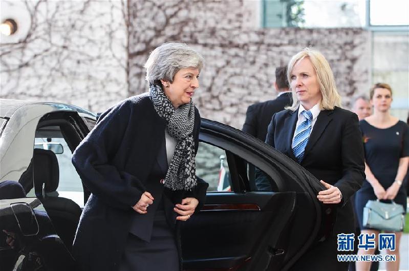 （國際）（2）英國首相特雷莎·梅訪問德國