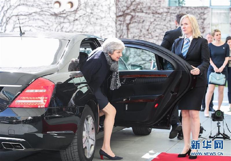 （國際）（3）英國首相特雷莎·梅訪問德國