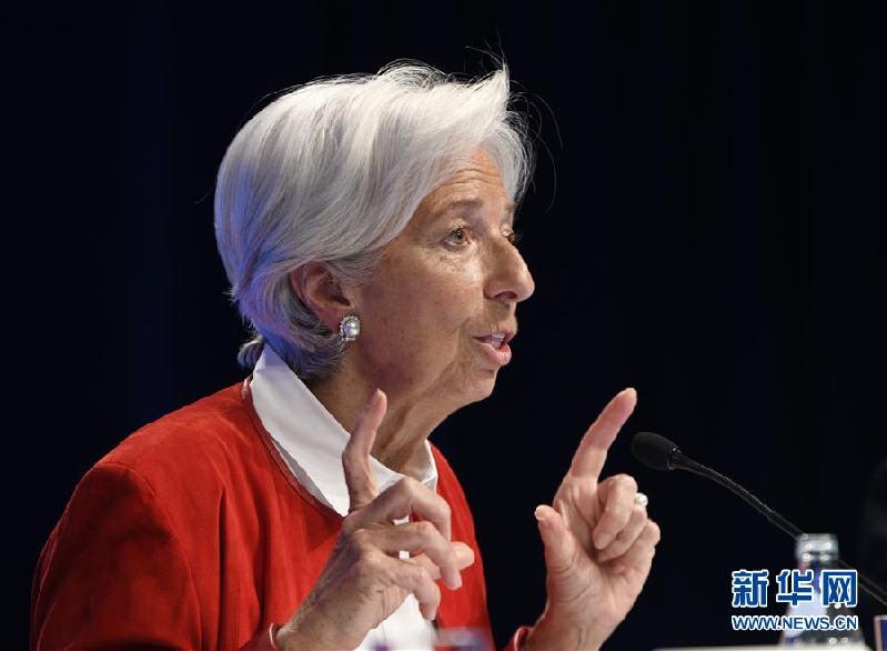 （國際）（2）IMF總裁出席IMF和世行春季會議新聞發布會