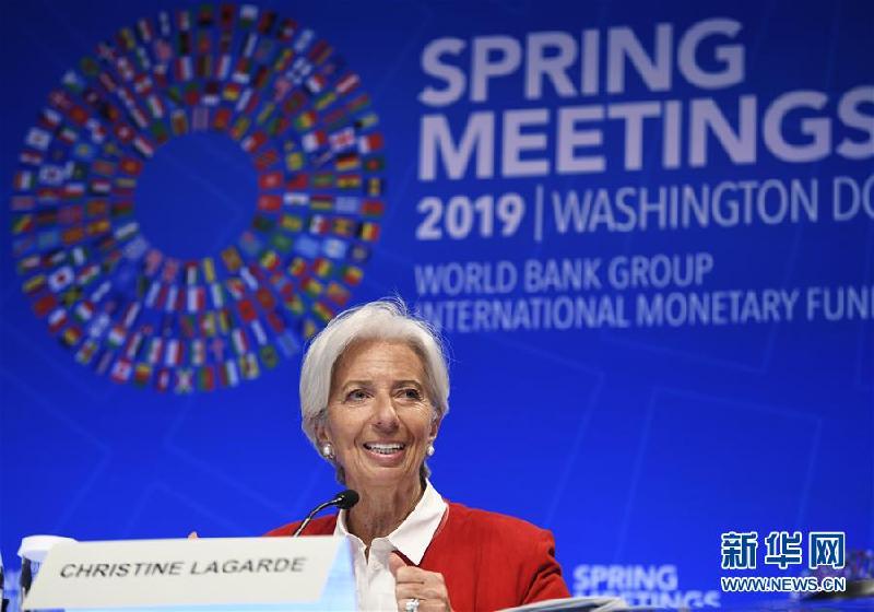 (國際)(8)IMF總裁出席IMF和世行春季會議新聞發布會