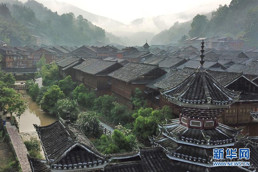 （環(huán)境）（4）霧鎖侗寨 