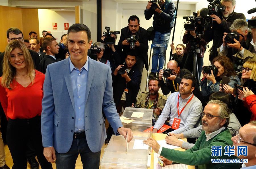 （國際）（1）西班牙議會(huì)選舉開始投票