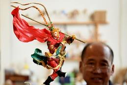 （文化）（4）“面塑藝人”陳海亮：巧手捏出精彩世界