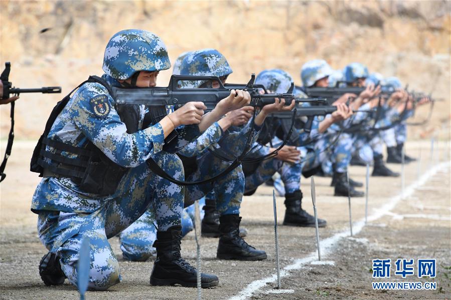 （軍事）（2）中俄海上聯演舉行陸戰分隊軍事競賽