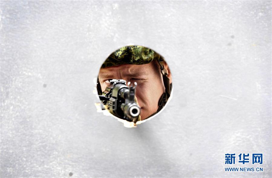 （軍事）（4）中俄海上聯演舉行陸戰分隊軍事競賽