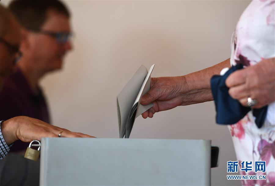 （國際）（1）德國舉行歐洲議會選舉投票