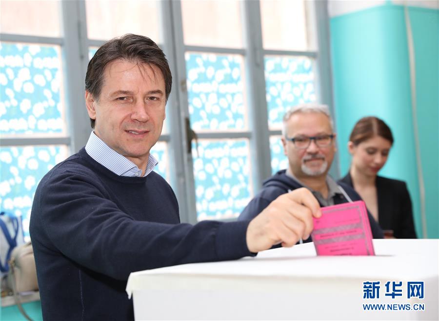 （國際）（4）意大利舉行歐洲議會選舉投票