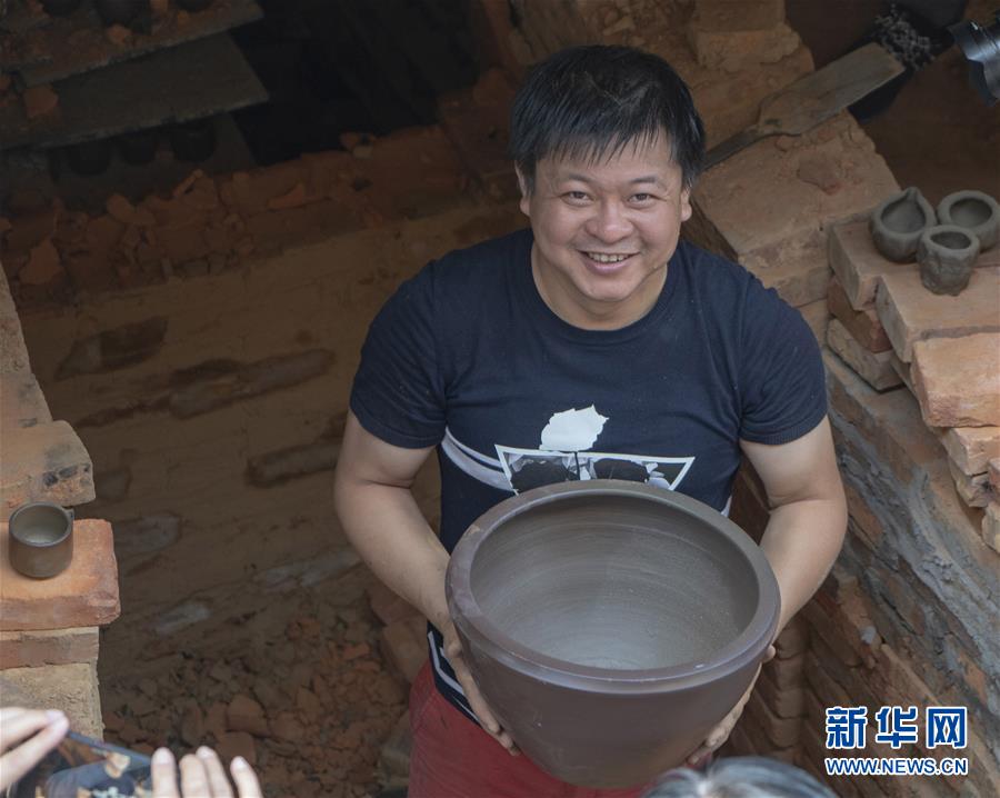 (文化)(5)廣西欽州:龍窯坭興陶放光彩