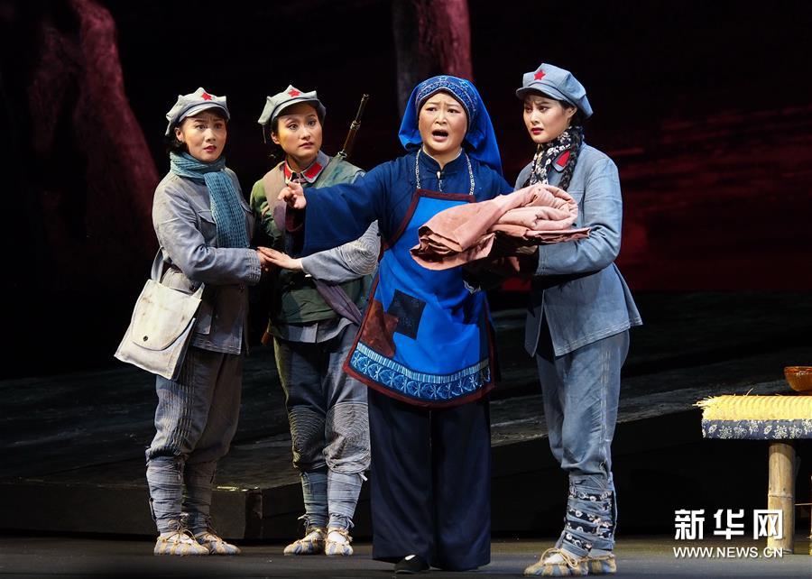 (圖文互動)(3)國家京劇院《紅軍故事》在十二藝節亮相