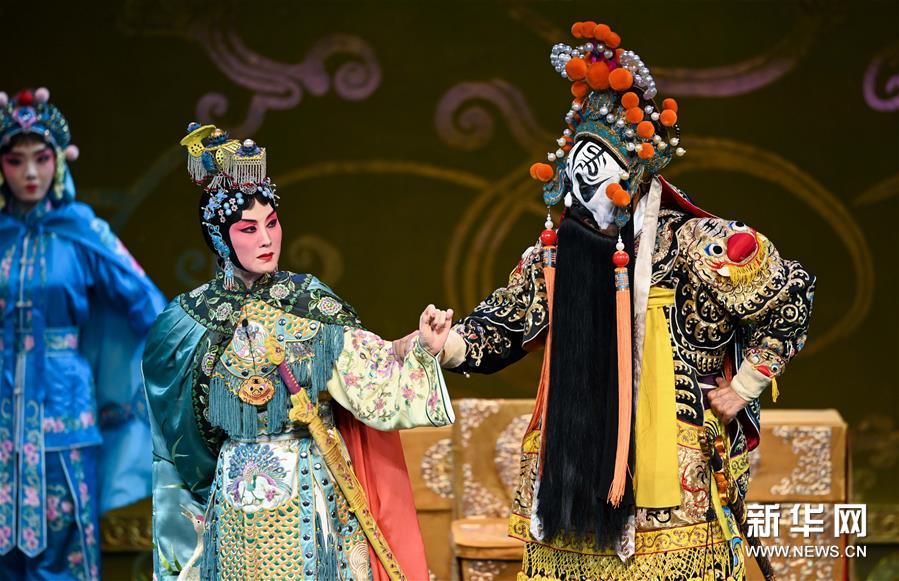 (文化)(1)張火丁首演京劇《霸王別姬》亮相北京