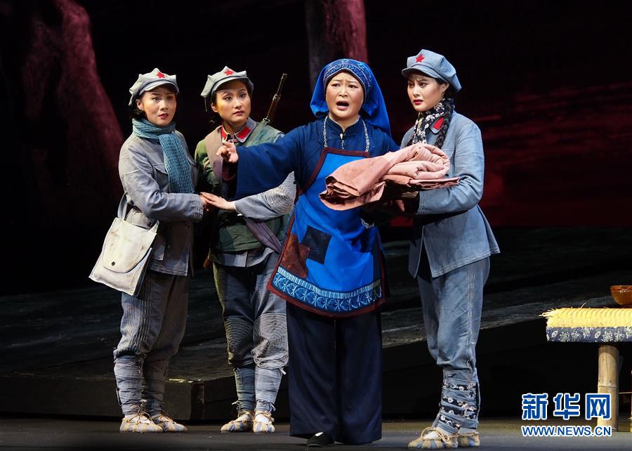 （圖文互動）（3）國家京劇院《紅軍故事》在十二藝節(jié)亮相
