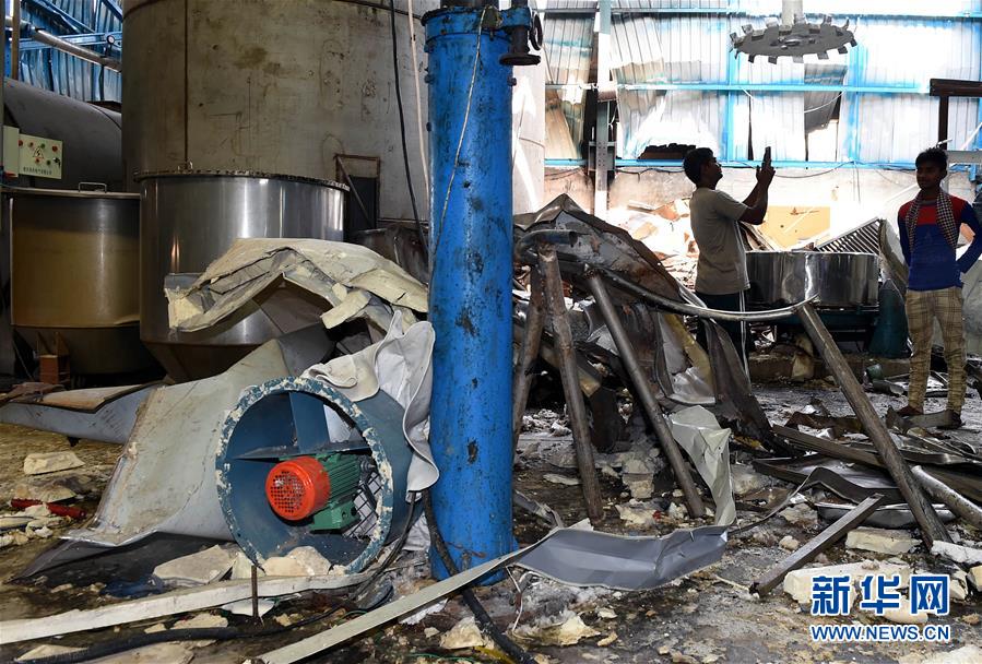 （國際）（1）印度一工廠爆炸造成兩名中國公民死亡