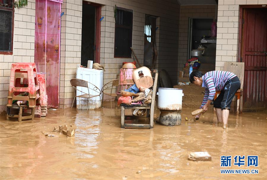 （圖文互動）（5）暴雨洪澇致廣東河源7人死亡 1人失聯