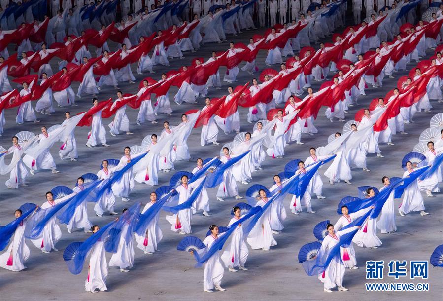 (時政)(3)朝鮮舉行大型團體操和藝術演出