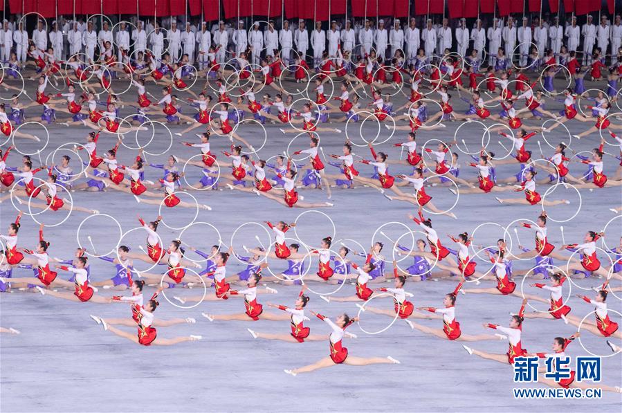 (時政)(4)朝鮮舉行大型團體操和藝術演出