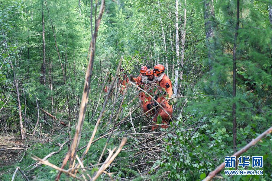 （突發事件·圖文互動）（2）內蒙古大興安嶺秀山火場全線合圍 