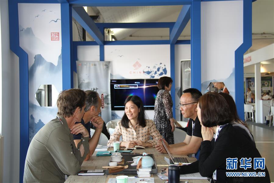 (國際)(2)中國聯合展臺成法國國際陽光紀錄片節亮點