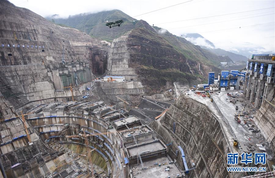 （經濟）（1）白鶴灘水電站加緊建設