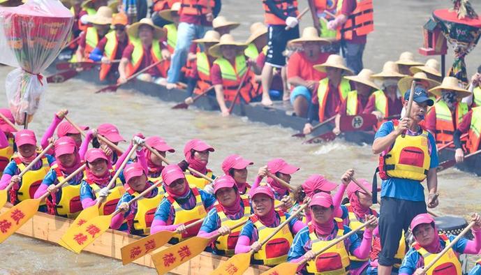（體育·專題）（12）全民健身·悅動人生—“一水同舟”