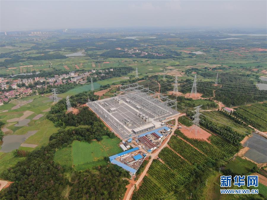 （經濟）（1）江西南昌：變電站投運助力迎峰度夏