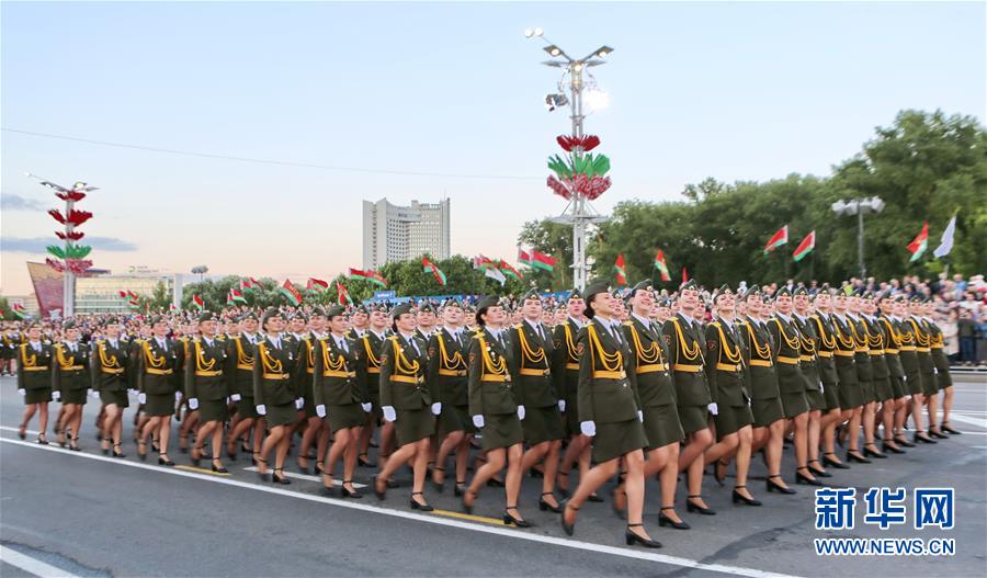 （國際）（1）白俄羅斯舉行慶祝獨立日閱兵式