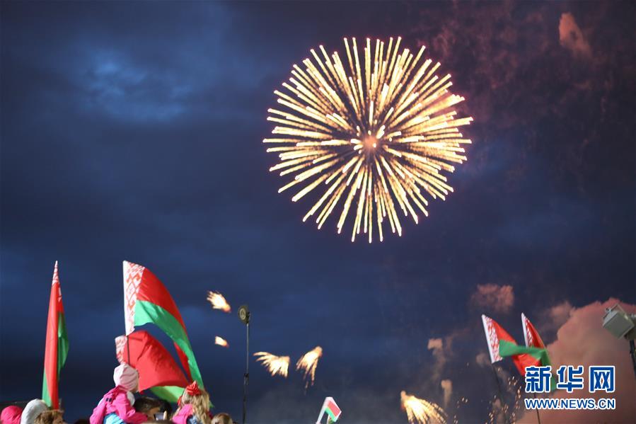(國際)(5)白俄羅斯舉行慶祝獨立日閱兵式