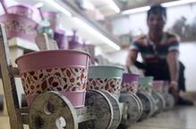 （經濟）（4）欽州：廢物環保手工藝品俏銷海外