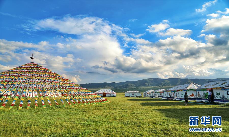 （圖文互動）（2）原子城：鮮花開滿草原