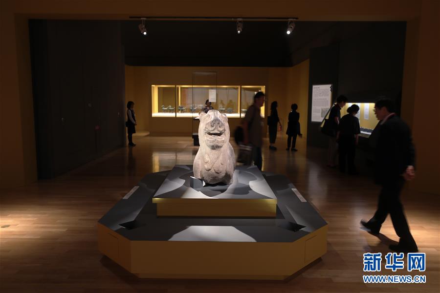 (國際)(3)《三國志》展在日本東京舉行開展儀式
