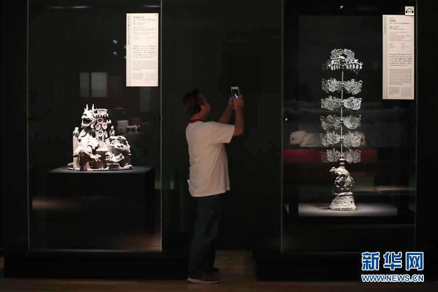 (國際)(4)《三國志》展在日本東京舉行開展儀式