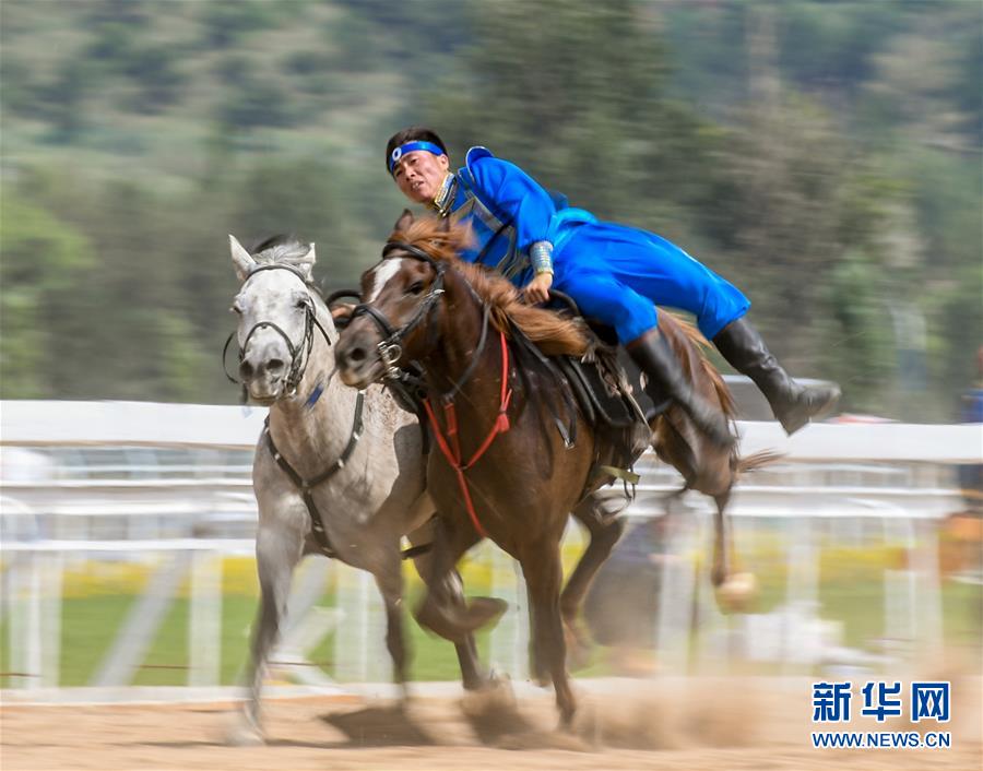(民族運動會)(12)馬上表演賽況