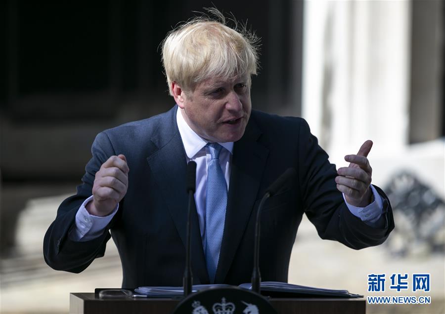 (國際)(1)鮑里斯·約翰遜正式接任英國首相