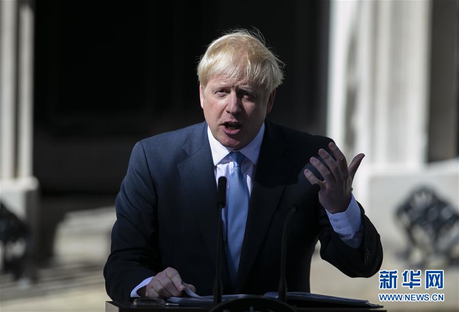 (國際)(2)鮑里斯·約翰遜正式接任英國首相