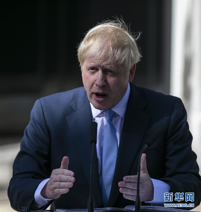 (國際)(3)鮑里斯·約翰遜正式接任英國首相