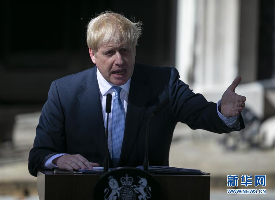 (國際)(4)鮑里斯·約翰遜正式接任英國首相