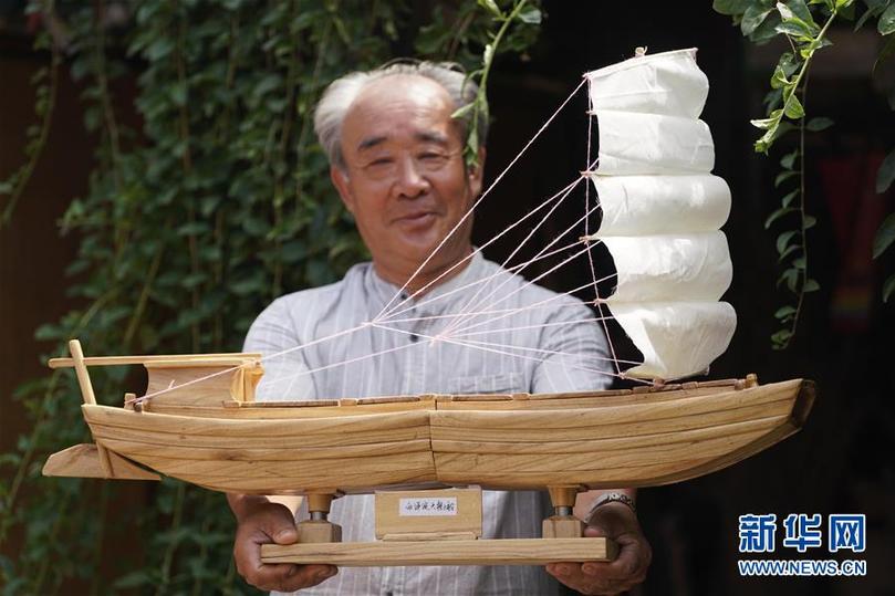 (文化)(4)雄安農民用手工木船打造白洋淀記憶