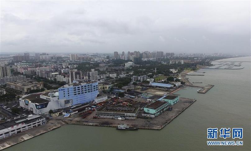 （環境）（1）臺風“韋帕”來襲 瓊州海峽客滾船航線全線停航