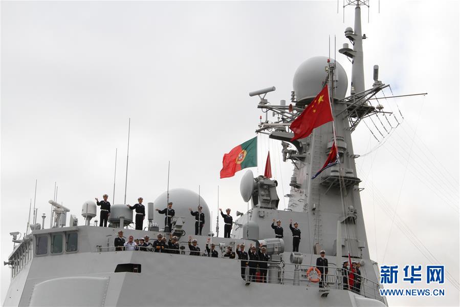 （國際）（1）中國海軍西安艦抵達里斯本港