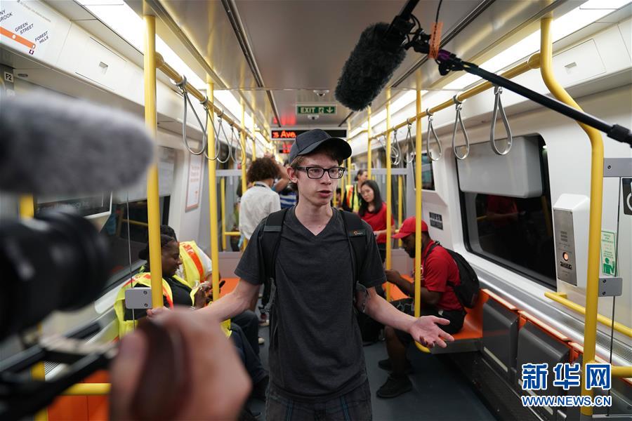 (國際)(4)中車在美生產首批地鐵車輛正式載客運營