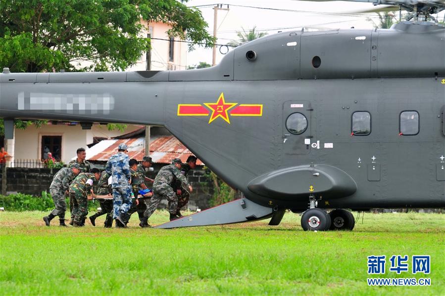（國際·圖文互動）（1）陸軍國產新型加改裝救護直升機首次走出國門參加衛勤聯演