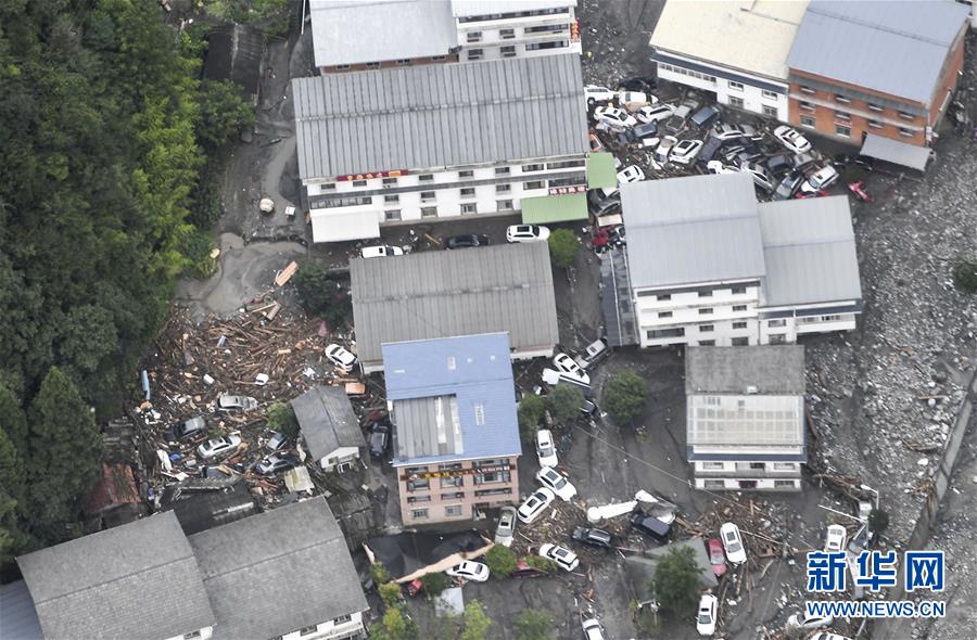 （防汛抗洪）（1）四川強降雨致臥龍耿達鎮96人被困8人失聯