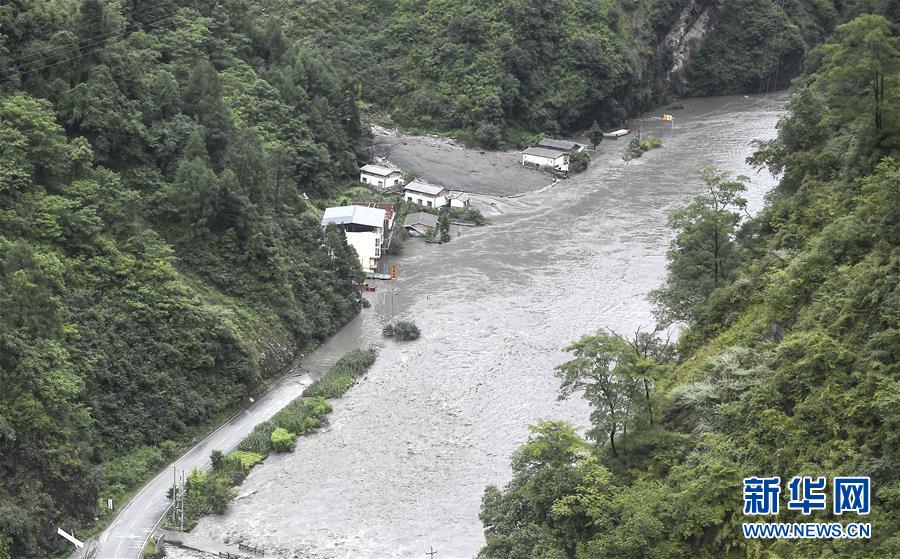 (防汛抗洪)(2)四川強降雨致臥龍耿達鎮96人被困8人失聯