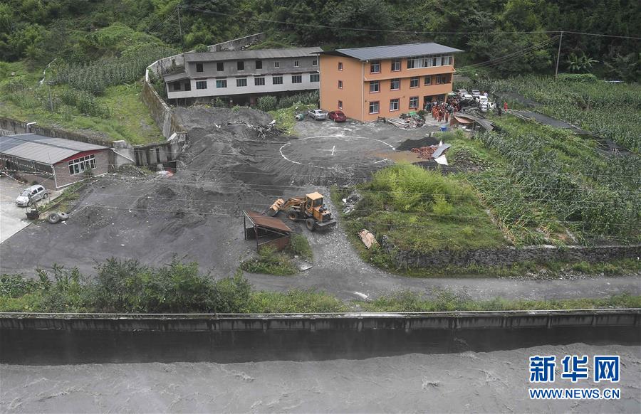 (防汛抗洪)(3)四川強降雨致臥龍耿達鎮96人被困8人失聯
