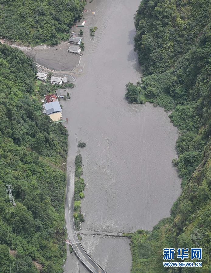(防汛抗洪)(6)四川強降雨致臥龍耿達鎮96人被困8人失聯