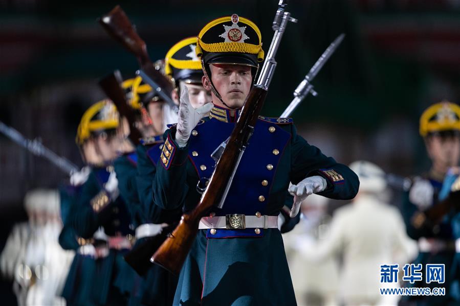 (國際)(5)“救世主塔樓”國際軍樂節在莫斯科開幕